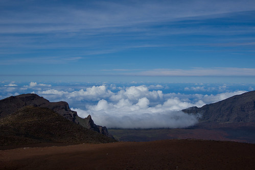 crater haleakala hawaii landscape maui mauicollection clouds cloudscape mountain peak summit weather flickr