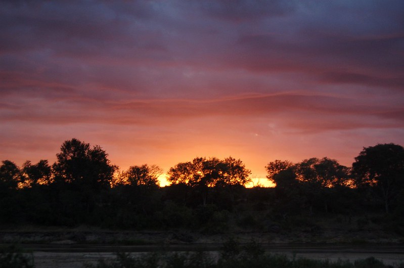A Kruger Park sunset