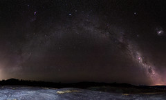 The Other Side - back end of the Milky Way over Sullivan's Rock, Western Australia