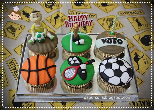 Sports Cupcake Set for Varo