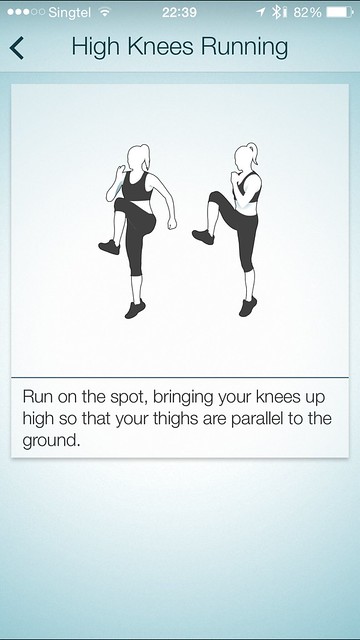 Jabra Sport iOS App - High Knees Running