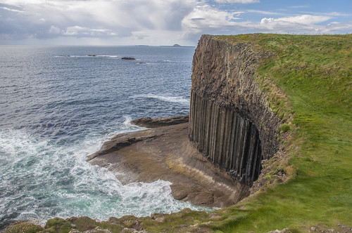 ocean sea wild nature rock island scotland escocia explore celtic mull celt isla fingal