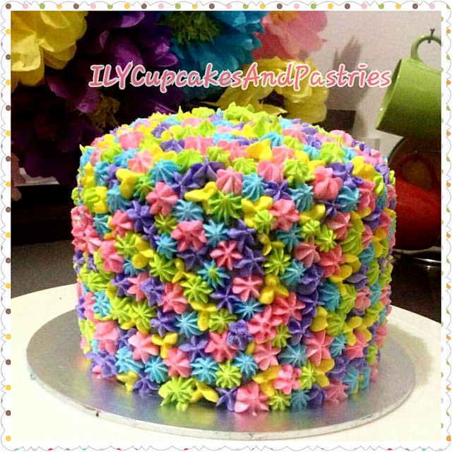 At the End of the Rainbow Cake by Lovelle Maula-Val of ILY cupcakes and pastries