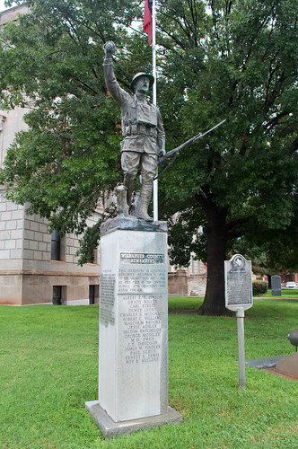 monument soldier texas vernon wilbargercounty