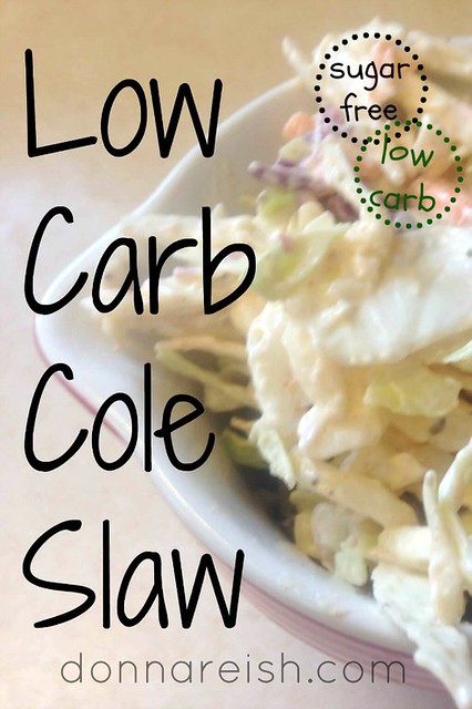 Low Carb Cole Slaw