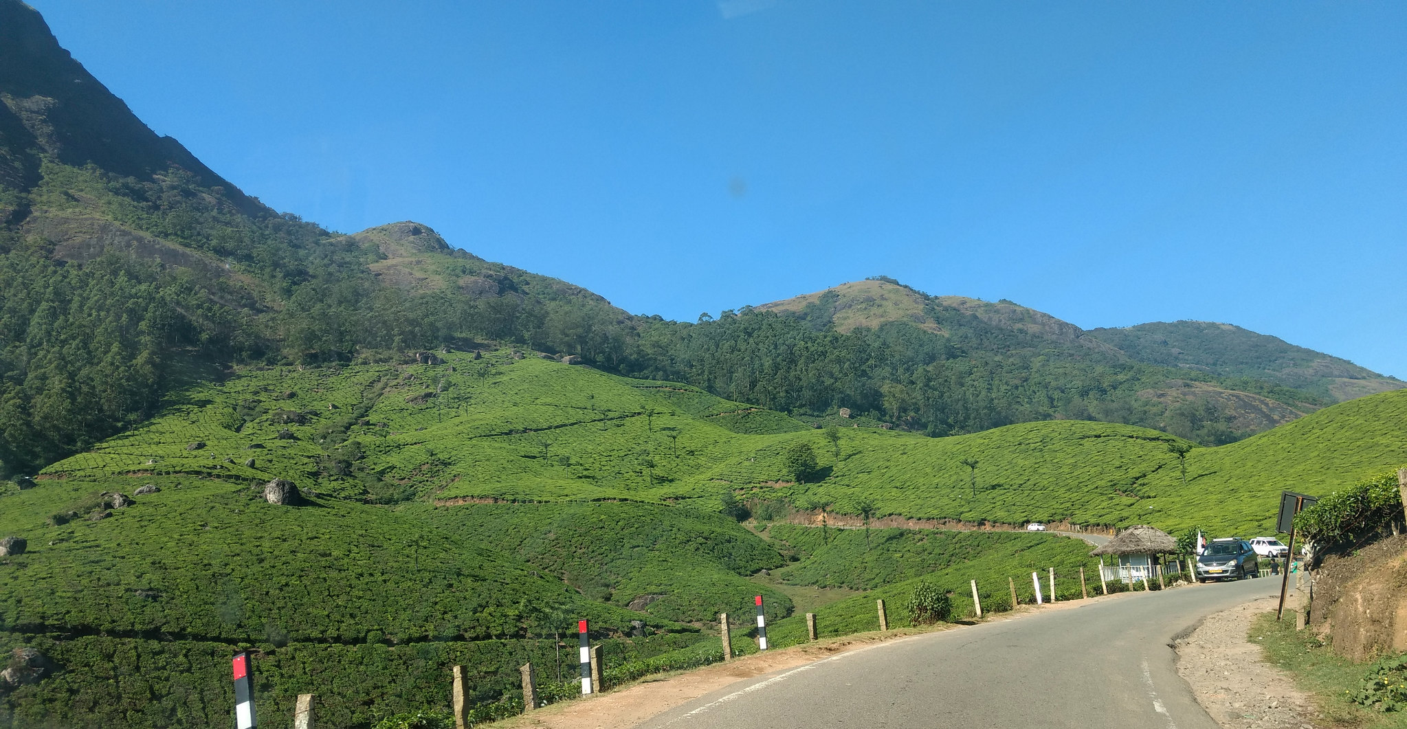blue skies of Kerala