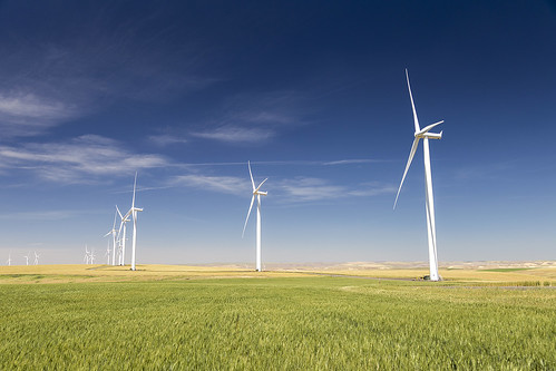 green landscape washington grain windmills windpower circularpolarizer palouse powergeneration lifelover4 stickneydesign