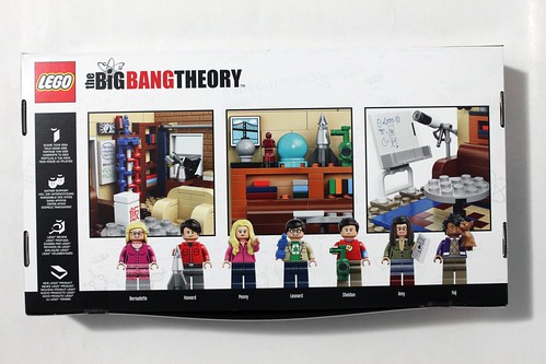 LEGO 21302 The Big Bang Theory Aufkleber Sticker 