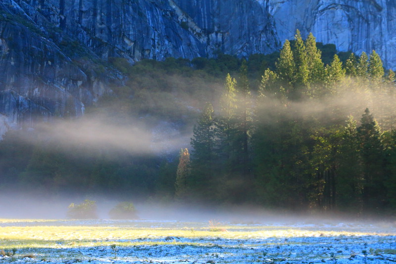IMG_5164 Fog over Ahwahnee Meadow, Yosemite National Park