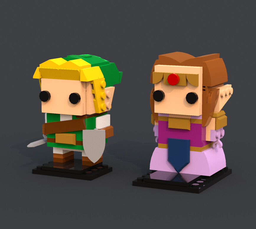 BH 6 - Link & Princess Zelda