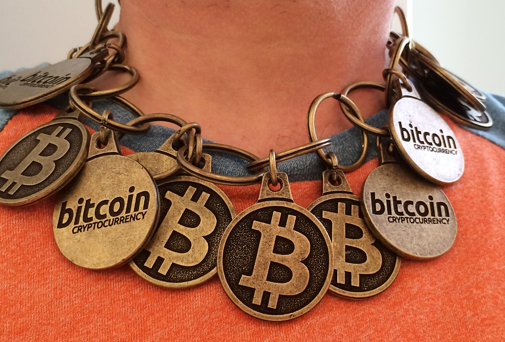 Bitcoin "Blockchain" Necklace