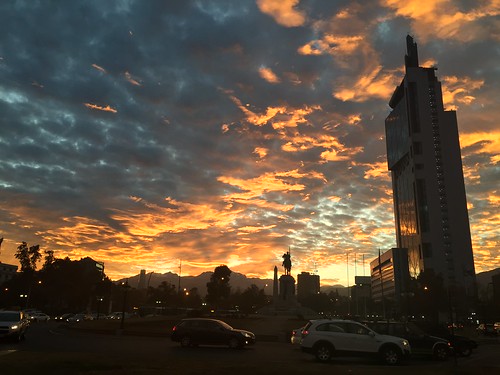 chile santiago sun sunrise amanecer nubes telefonica cordillera movistar iphone plazaitalia iphone6