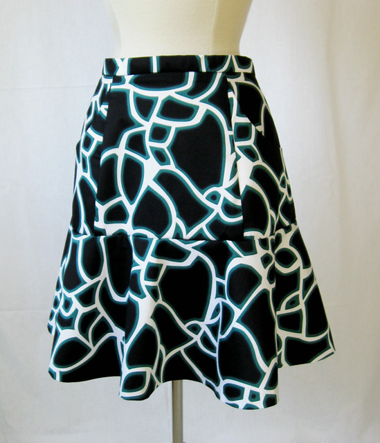 Alameda skirt on form