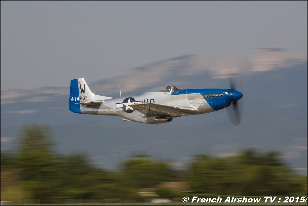 P-51D Mustang, North American, F-AZXS, AKARY Frédéric,, free flight world masters valence Chabeuil 2015, BleuCiel Airshow 2015,, Meeting Aerien 2015