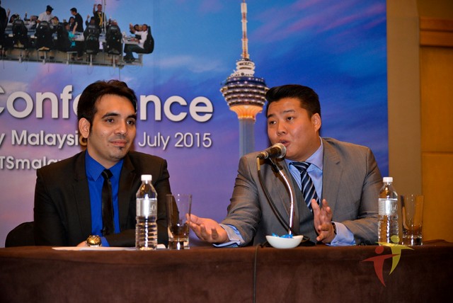 (L to R) Arvin Randahwa (CMO of 2Spicy Entertainment), Tommy Lee (COO of 2Spicy Entertainment)