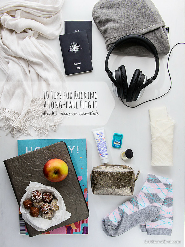 10 Tips for Rocking a Long-haul Flight & 10 Carry-on Essentials