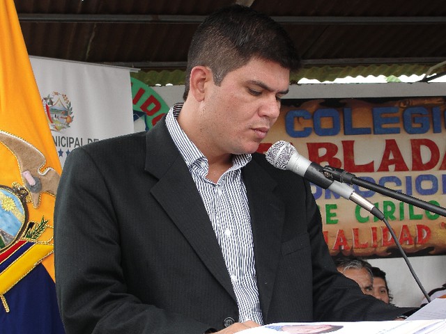 Ítalo Colamarco Vera, Alcalde de Chone