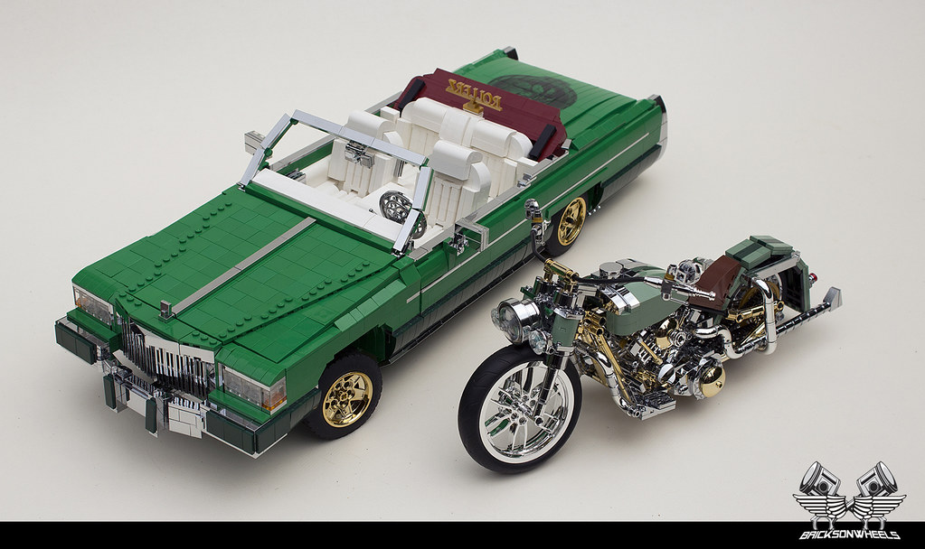 Cadillac Fleetwood Le Cabriolet 1/10 in Lego