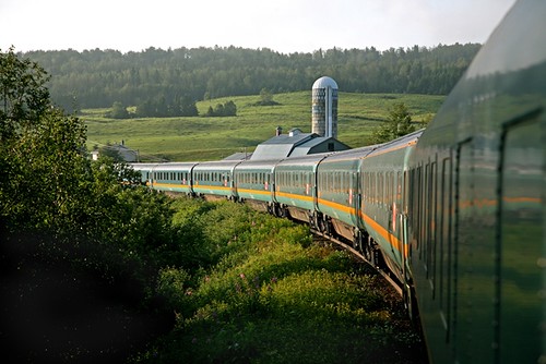 Canada.Via Rail.Zug: Ocean    Strecke: Montréal - Halifax *** Local Caption *** Zugstrecke: Montréal - Halifax  Ocean