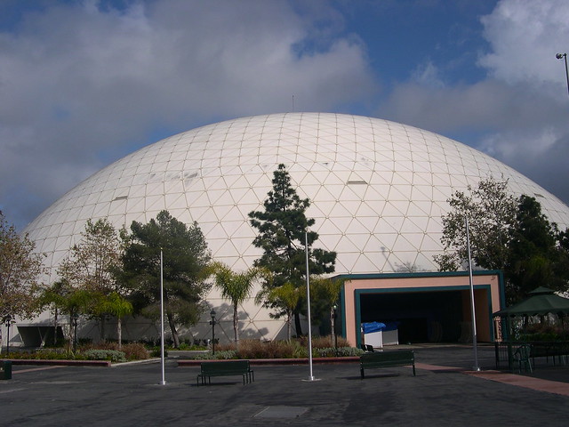 The geodesic dome which was built to house the Spruce Goose | Flickr ...