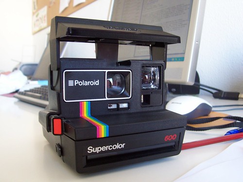 cámara polaroid supercolor 600