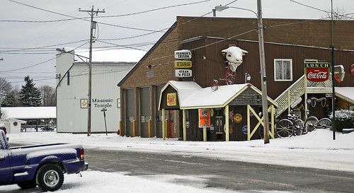 street snow station st mi fire hall d70 farmers main tavern michiganparks mulliken township joeldinda