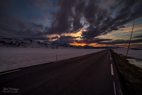 sunset summer color norway dusk oppland visitnorway valdresflye valdresflya valdresflyi fv51