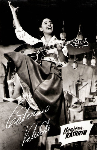 Caterina Valente in Bonjour, Kathrin (1956)