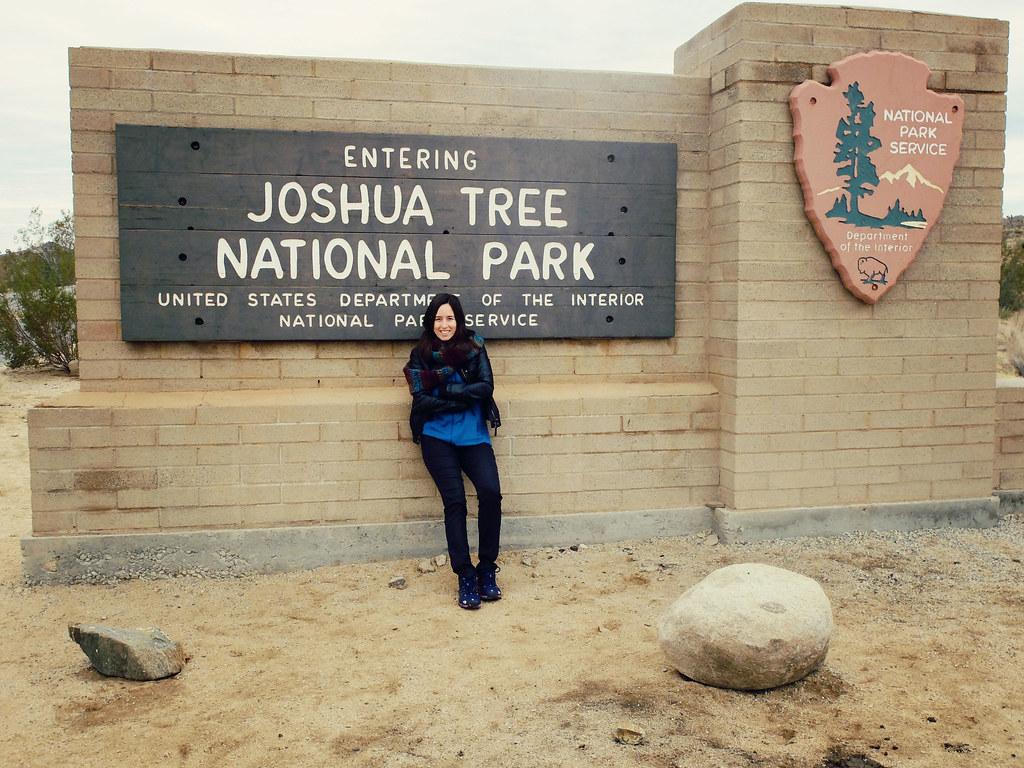 Entrée du parc national de Joshua Tree