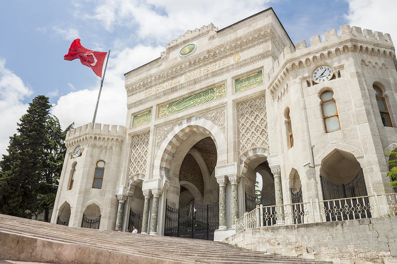 Istanbul University main gate