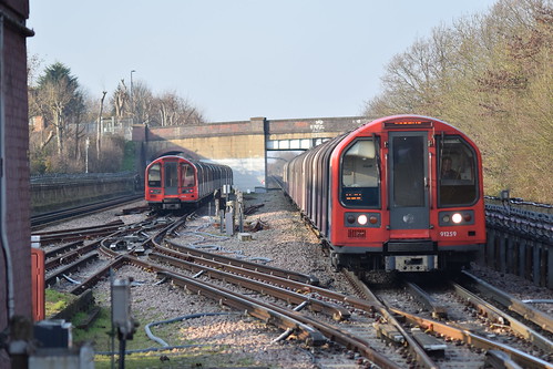 London Underground 91115 (Left) & 91259 (Right), Northolt