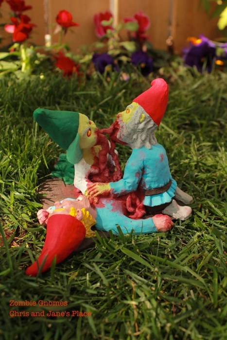Zombie Gnomes Invade Your Garden