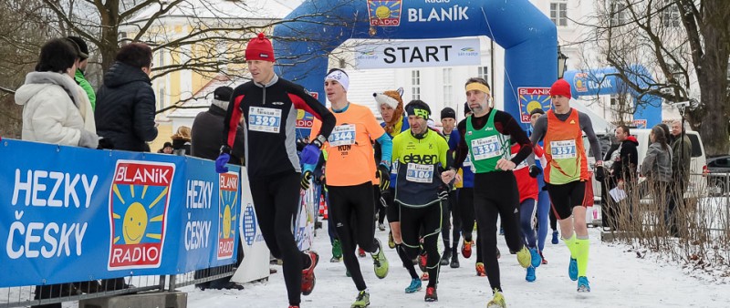 Zimní běh na Blaník - nejtěžší lednový půlmaraton očekává rekordní počet startujících