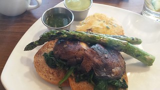Veggie Slam with a side of Avocado Hollandaise at Plum Bistro
