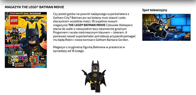 Magazyn Lego Batman Film
