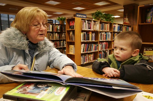 grandma jennie reading to nick