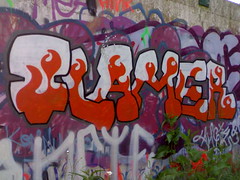 Flamer graffiti