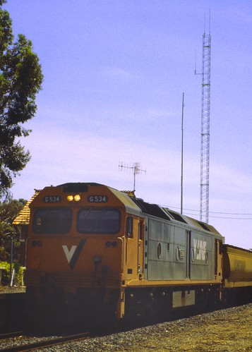 radio australia victoria western locomotive ttb vline birchip g534