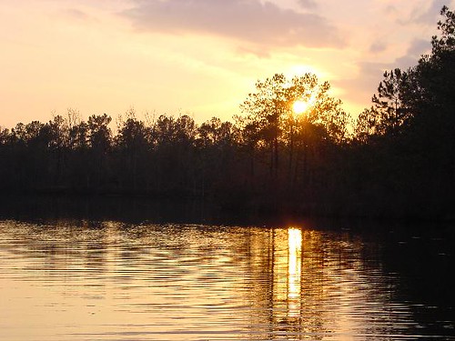 camping sunset nature water landscape outdoors evening bay canal fishing pond louisiana dusk inlet stockisland channel pearlriver gravelpits
