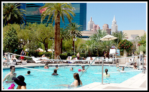 Travel: MGM Grand Pools (Las Vegas, NV)