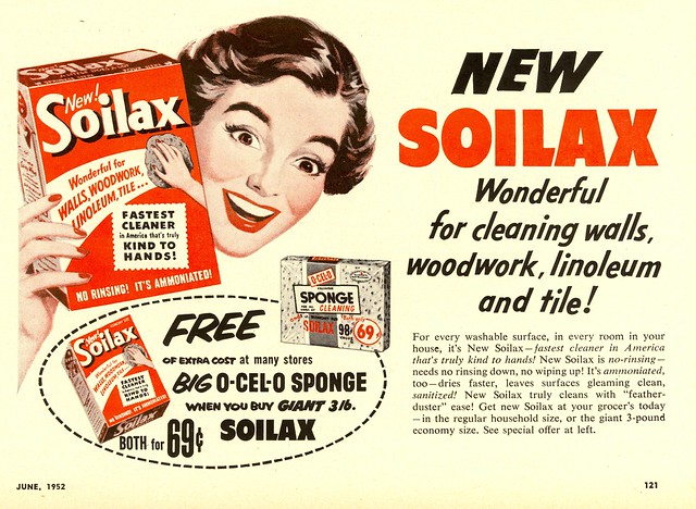 Soilax - published in Woman's Day - June 1952