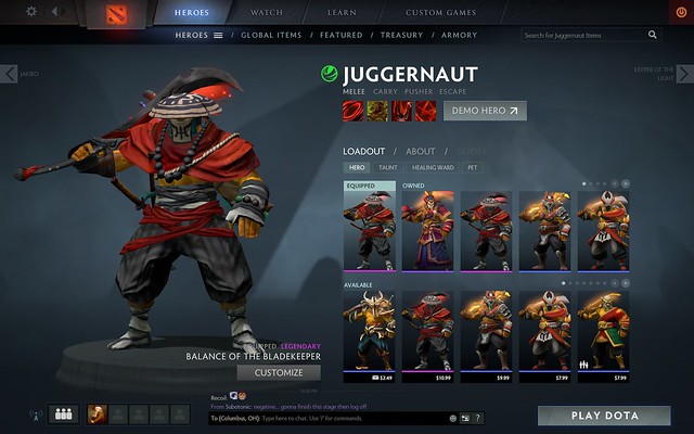 Juggernaut Balance of the Bladekeeper