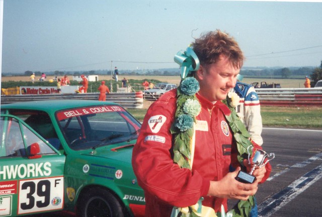 Graham Heels took his first Class F win at Snetterton in 1992, beating the 33s of Ian Connell and Paul Lund with his Alfasud Ti, also taking fastest lap points.