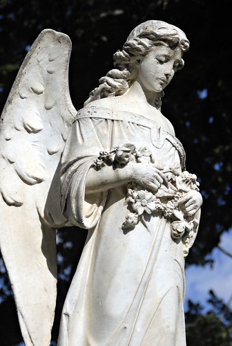 oklahoma cemetery statue angel enid