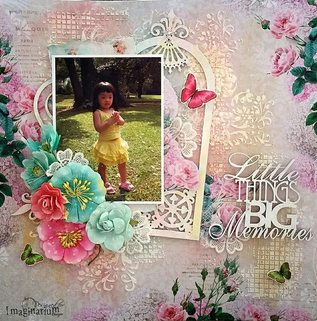 "Little Things Big Memories" Layout
