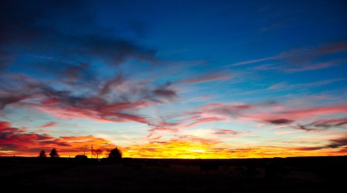 sunset arizona sky utah dusk