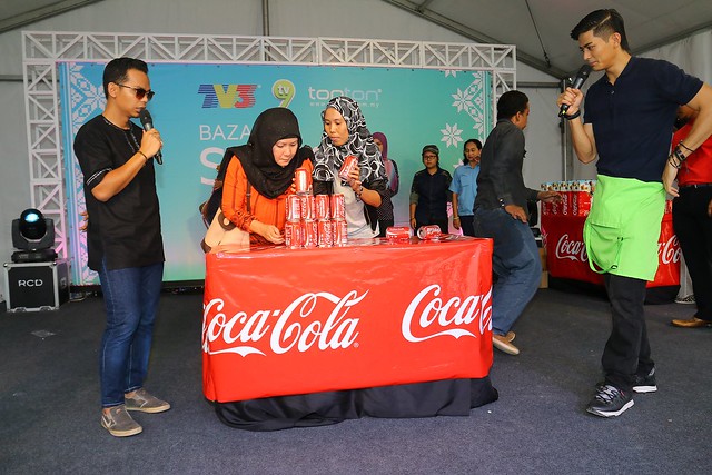 Aktiviti Coca-Cola di pentas utama