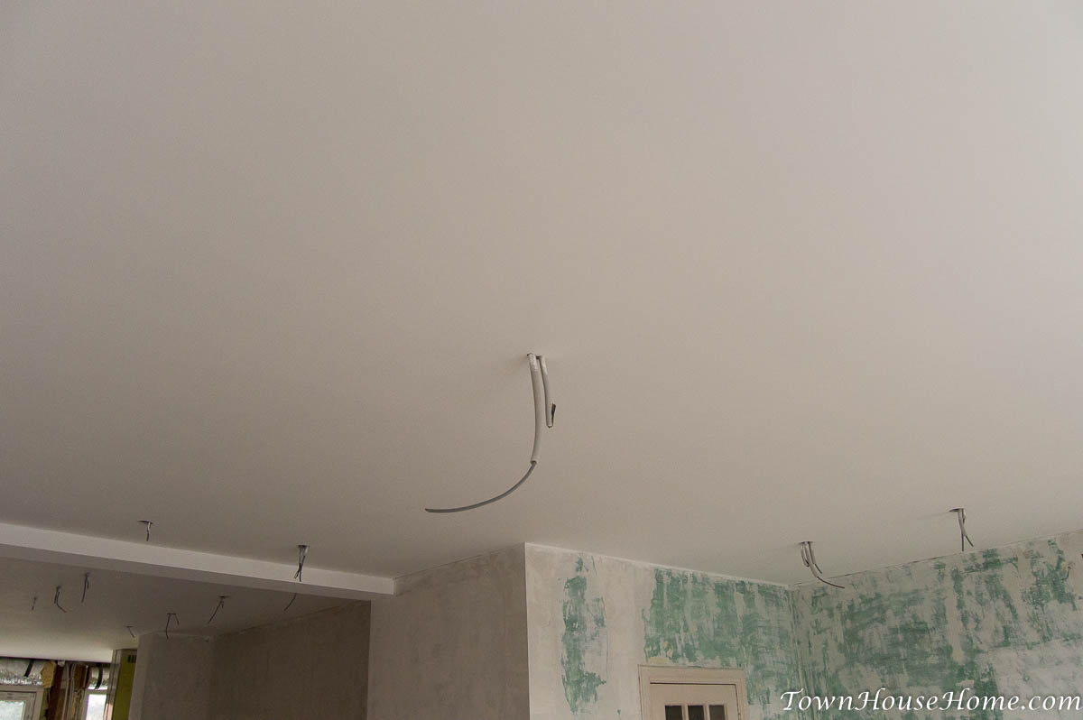 Finished ceiling
