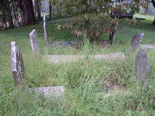 cemetery graves tombstones comb