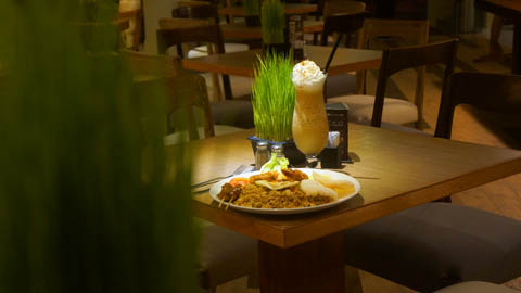 Nasi Goreng Special and Cafe Nutty Memories in Kuta, Bali